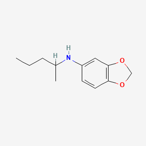 n-(Pentan-2-yl)benzo[d][1,3]dioxol-5-amine