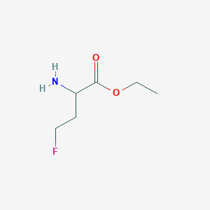 Ethyl 2-amino-4-fluorobutanoate