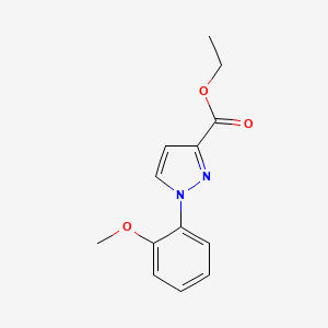 Ethyl 1-(2-methoxyphenyl)-1H-pyrazole-3-carboxylate