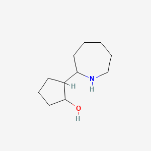 2-(Azepan-2-YL)cyclopentan-1-OL