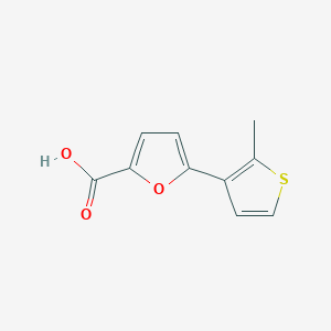 5-(2-Methylthiophen-3-yl)furan-2-carboxylic acid