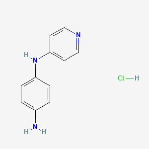 N1-(pyridin-4-yl)benzene-1,4-diamine hydrochloride