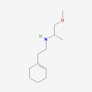 [2-(Cyclohex-1-en-1-yl)ethyl](1-methoxypropan-2-yl)amine