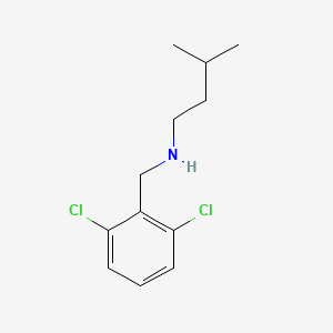 [(2,6-Dichlorophenyl)methyl](3-methylbutyl)amine