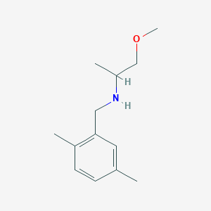 [(2,5-Dimethylphenyl)methyl](1-methoxypropan-2-yl)amine