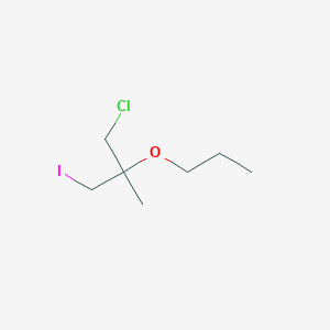 1-Chloro-3-iodo-2-methyl-2-propoxypropane