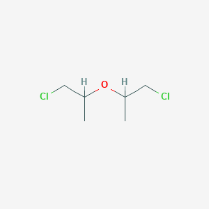 molecular formula C6H12Cl2O<br>(ClCH2C(CH3)H)2O<br>C6H12Cl2O B132582 双(2-氯-1-甲基乙基)醚 CAS No. 108-60-1