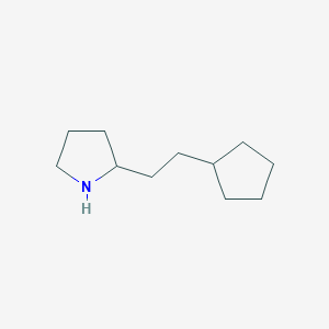 2-(2-Cyclopentylethyl)pyrrolidine