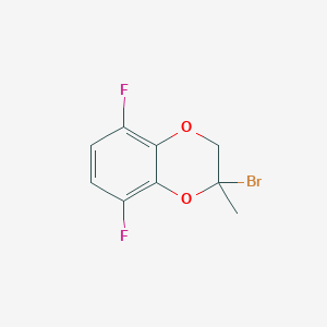 2-Bromo-5,8-difluoro-2-methyl-2,3-dihydro-1,4-benzodioxine