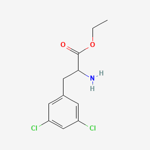 Ethyl 2-amino-3-(3,5-dichlorophenyl)propanoate