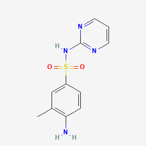 4-Amino-3-methyl-N-(pyrimidin-2-yl)benzene-1-sulfonamide