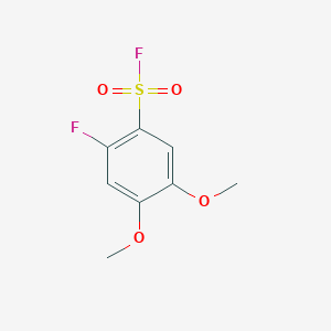 2-Fluoro-4,5-dimethoxybenzene-1-sulfonyl fluoride