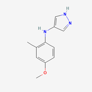 N-(4-Methoxy-2-methylphenyl)-1H-pyrazol-4-amine