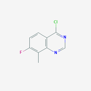 4-Chloro-7-fluoro-8-methylquinazoline