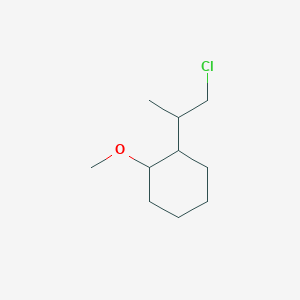 1-(1-Chloropropan-2-yl)-2-methoxycyclohexane