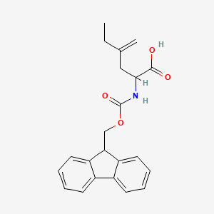 2-({[(9H-fluoren-9-yl)methoxy]carbonyl}amino)-4-methylidenehexanoic acid