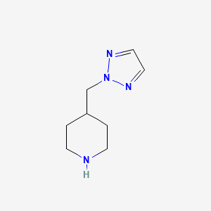 4-[(2H-1,2,3-Triazol-2-yl)methyl]piperidine