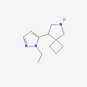 8-(1-Ethyl-1H-pyrazol-5-yl)-6-azaspiro[3.4]octane