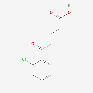 molecular formula C11H11ClO3 B1325851 5-(2-Chlorophenyl)-5-oxovaleric acid CAS No. 898792-59-1