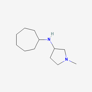 N-cycloheptyl-1-methylpyrrolidin-3-amine