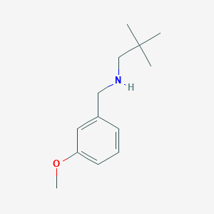 (2,2-Dimethylpropyl)[(3-methoxyphenyl)methyl]amine