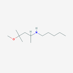 (4-Methoxy-4-methylpentan-2-yl)(pentyl)amine