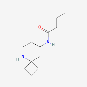 N-{5-azaspiro[3.5]nonan-8-yl}butanamide