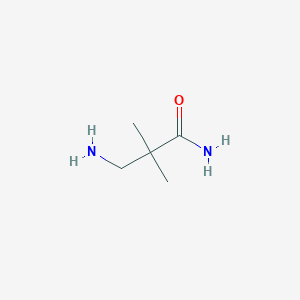 molecular formula C5H12N2O B132586 3-氨基-2,2-二甲基丙酰胺 CAS No. 324763-51-1