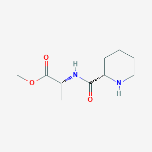 Methyl (2R)-2-{[(2S)-piperidin-2-yl]formamido}propanoate