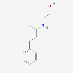 2-[(4-Phenylbutan-2-yl)amino]ethan-1-ol