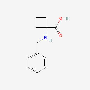 1-(Benzylamino)cyclobutane-1-carboxylic acid