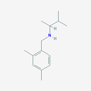 [(2,4-Dimethylphenyl)methyl](3-methylbutan-2-yl)amine