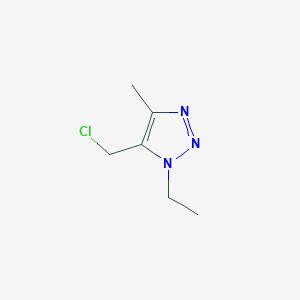 5-(Chloromethyl)-1-ethyl-4-methyl-1H-1,2,3-triazole