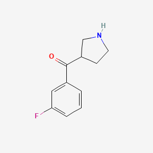 3-(3-Fluorobenzoyl)pyrrolidine