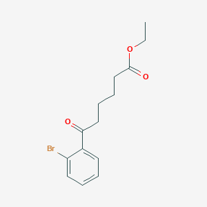 Ethyl 6-(2-bromophenyl)-6-oxohexanoate