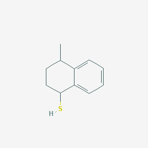 4-Methyl-1,2,3,4-tetrahydronaphthalene-1-thiol