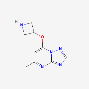 7-(Azetidin-3-yloxy)-5-methyl-[1,2,4]triazolo[1,5-a]pyrimidine