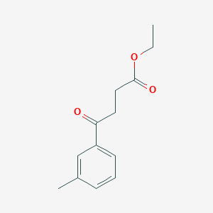 B1325882 Ethyl 4-(3-methylphenyl)-4-oxobutyrate CAS No. 73931-65-4