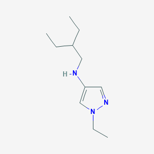 1-Ethyl-N-(2-ethylbutyl)-1H-pyrazol-4-amine