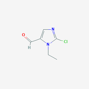 2-Chloro-1-ethyl-1H-imidazole-5-carbaldehyde