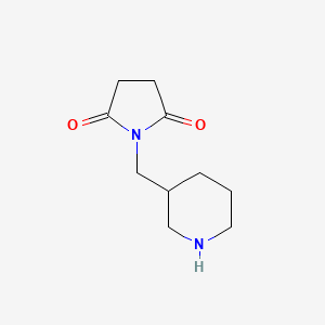 1-(Piperidin-3-ylmethyl)pyrrolidine-2,5-dione