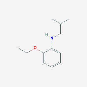 2-Ethoxy-N-(2-methylpropyl)aniline