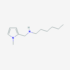 Hexyl[(1-methyl-1H-pyrrol-2-yl)methyl]amine