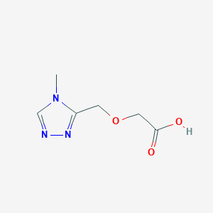 2-((4-Methyl-4h-1,2,4-triazol-3-yl)methoxy)acetic acid