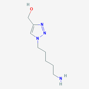 [1-(5-Aminopentyl)-1H-1,2,3-triazol-4-yl]methanol