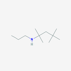 Propyl(2,4,4-trimethylpentan-2-yl)amine