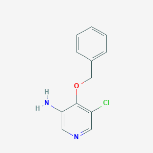 4-(Benzyloxy)-5-chloropyridin-3-amine