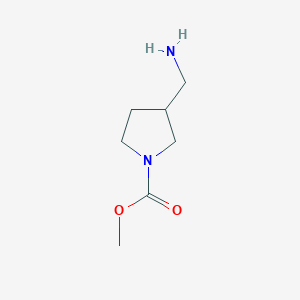 Methyl 3-(aminomethyl)pyrrolidine-1-carboxylate