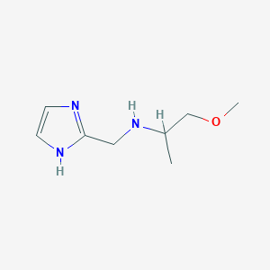 (1H-Imidazol-2-ylmethyl)(1-methoxypropan-2-yl)amine