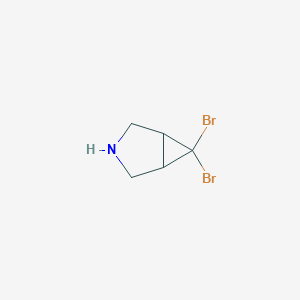 6,6-Dibromo-3-azabicyclo[3.1.0]hexane